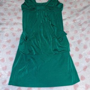 mini green dress